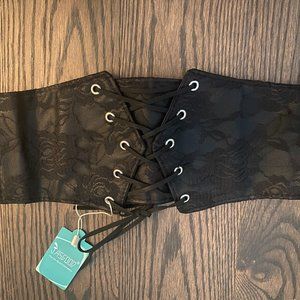 Black Corset Belt